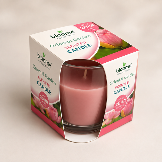 Bloome Scented Glass Candle - Oriental Garden